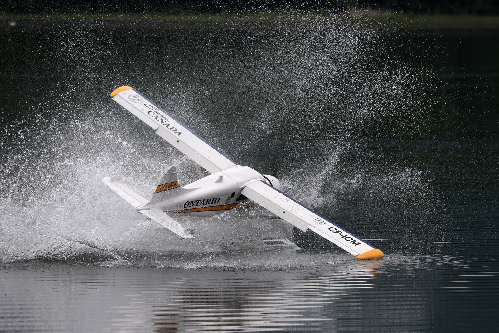 6月16日 伊勢原RC・LOWGUNS 水上機飛行会の様子です。